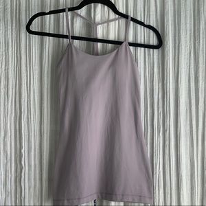 *LULULEMON* POWER Y TANK (lavender)